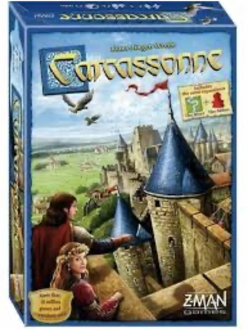 N/A carcassonne board